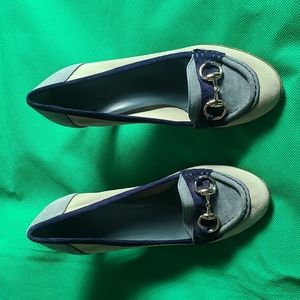 Ladies Suede Gucci Pumps